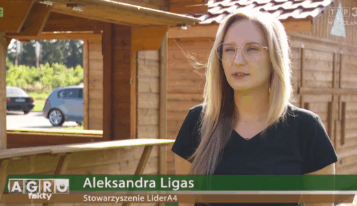 Aleksandra Ligas w wywiadzie podczas programu Agrofakty