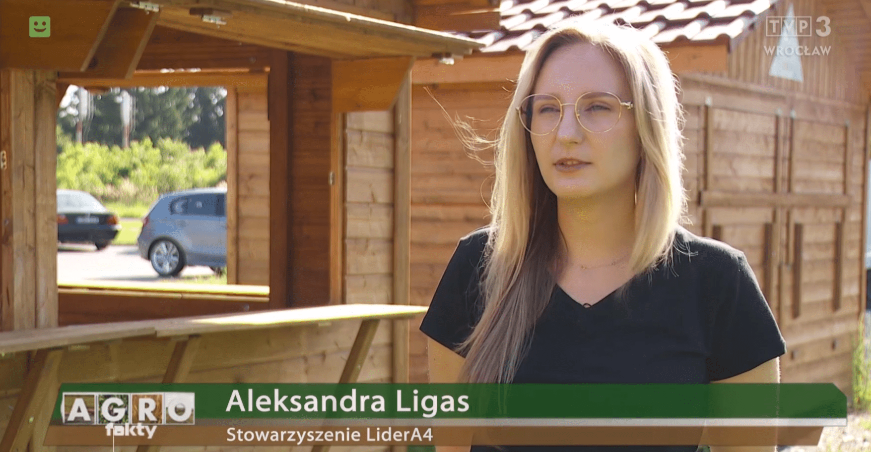 Aleksandra Ligas w wywiadzie podczas programu Agrofakty